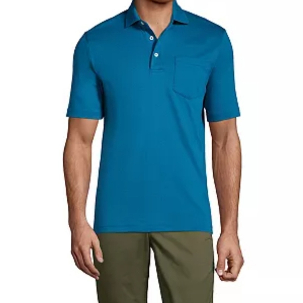 Greyson Men's Teal Blue Polo Shirt